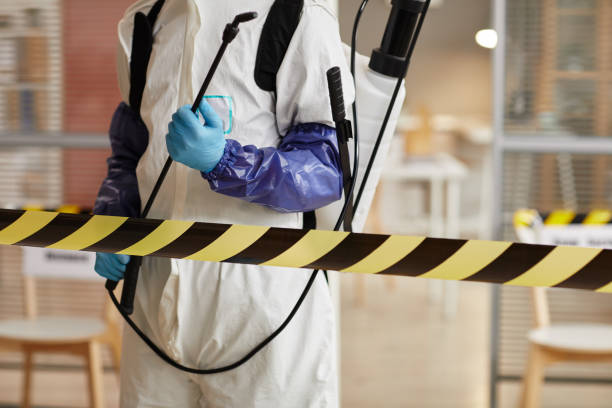 Professional Crime Scene Cleanup technician working in Columbus, NJ